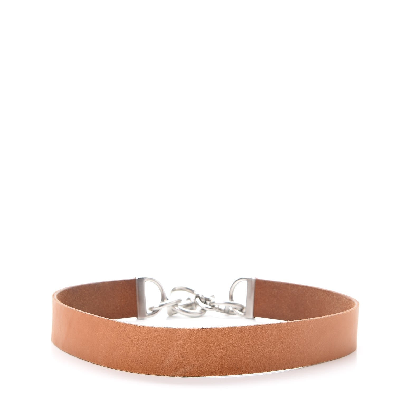 Hermes Vache Hunter Chaine D'Ancre Belt 75 Natural 3 of 8