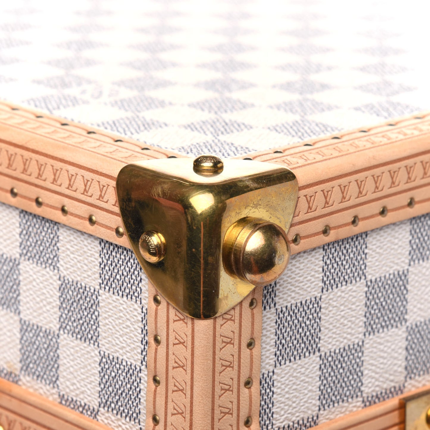 Damier Azur Gemine 8 Pairs Shoe Trunk