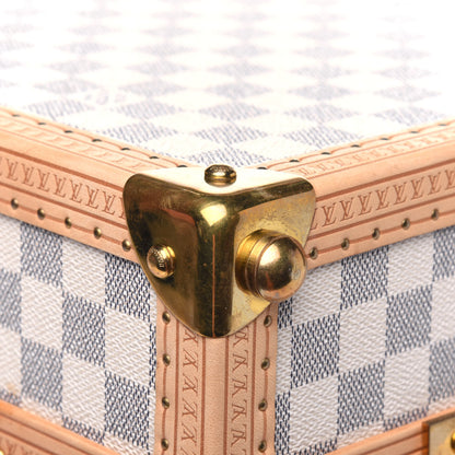 Louis Vuitton Damier Azur Gemine 8 Pairs Shoe Trunk 15 of 27