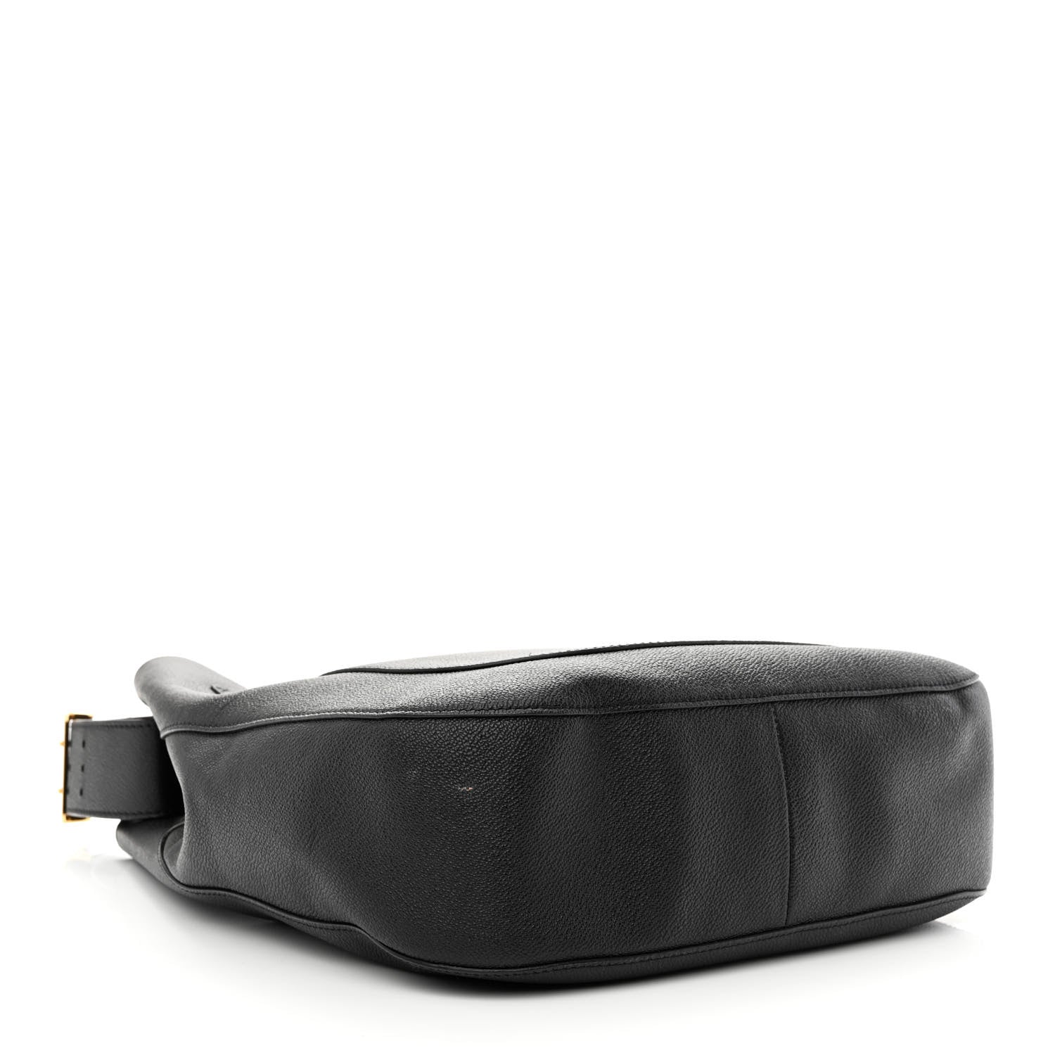 Burberry Soft Grainy Calfskin Small Elmstone Hobo Black 3 of 10