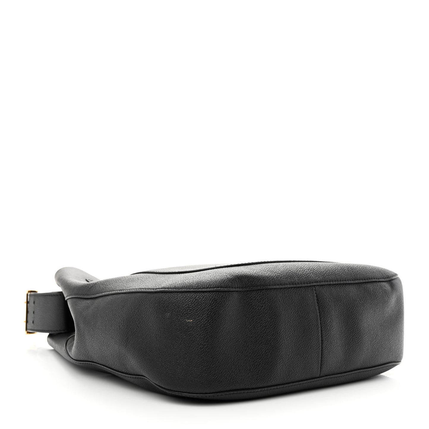 Soft Grainy Calfskin Small Elmstone Hobo Black