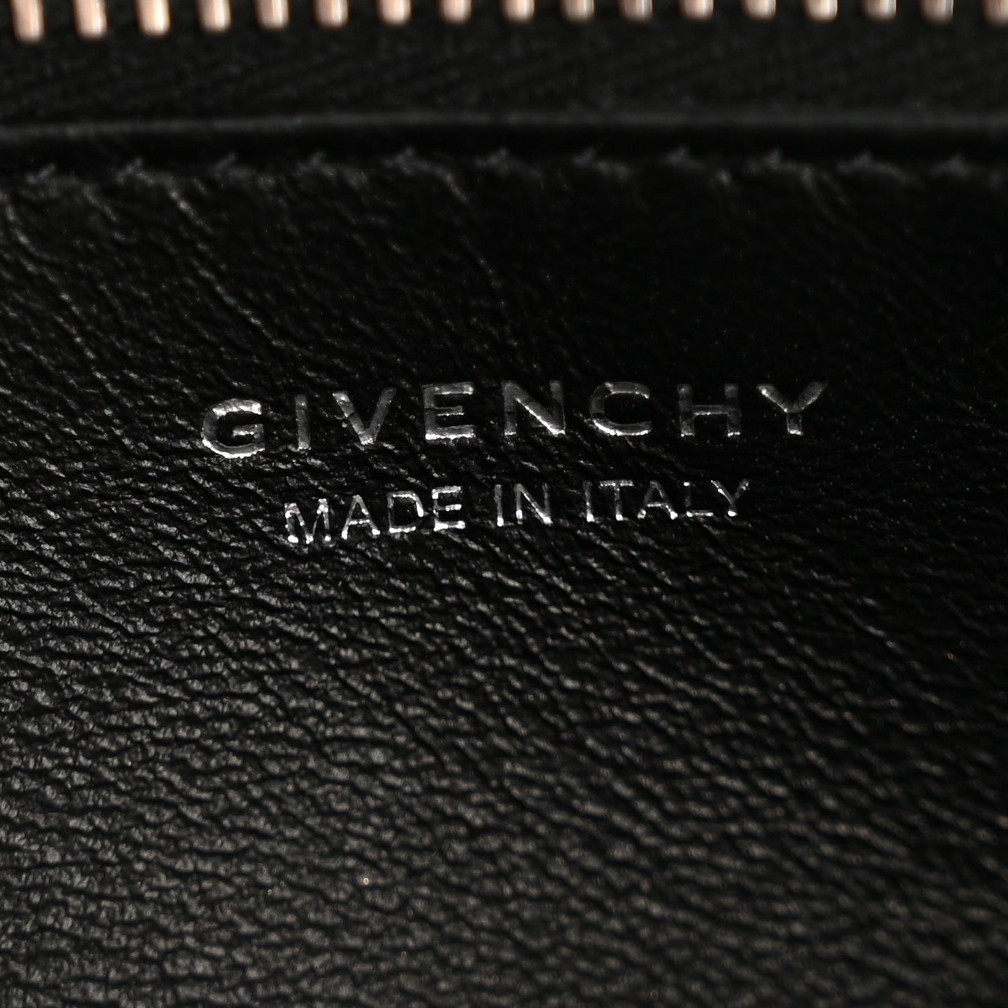 Box Calfskin Antigona Continental Zip Around Wallet Black
