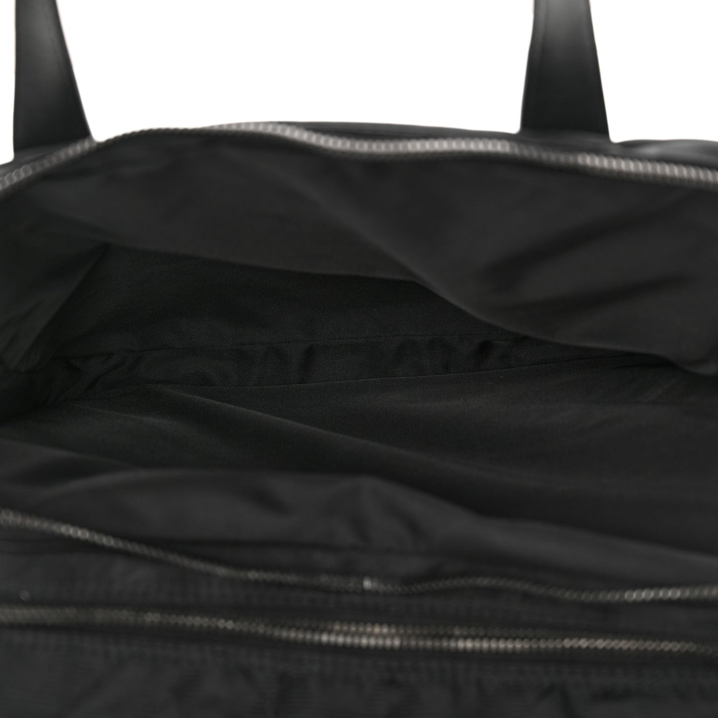 Nylon Travel Shoulder Bag Black