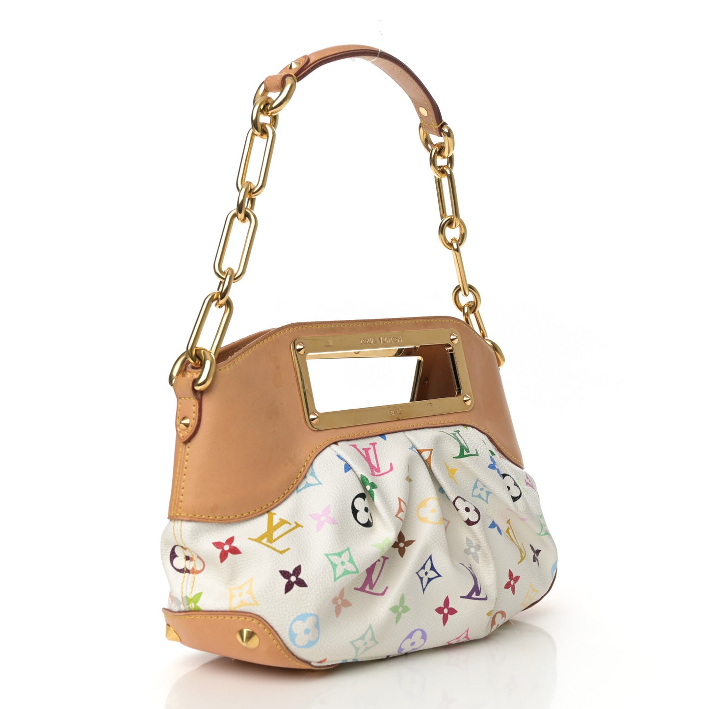 Monogram Multicolor Judy PM White