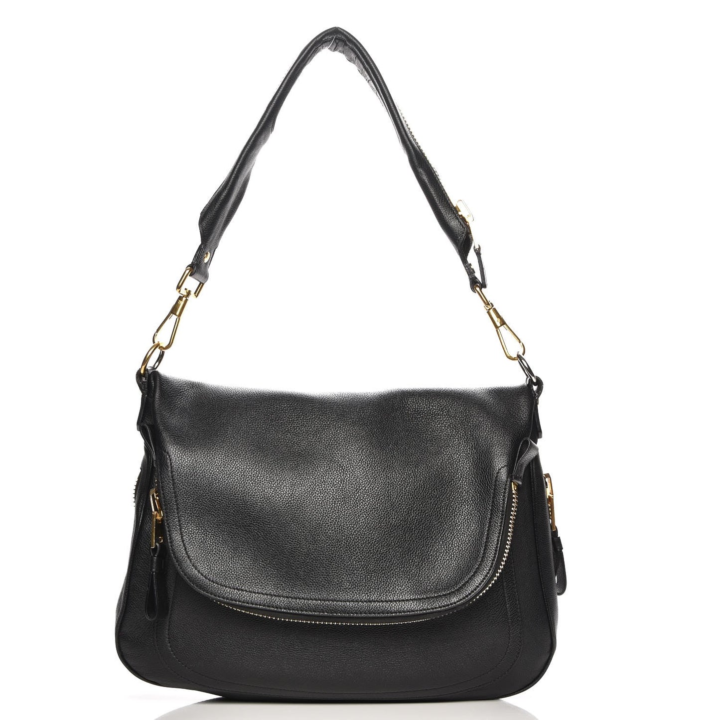 Pebbled Calfskin Large Jennifer Black