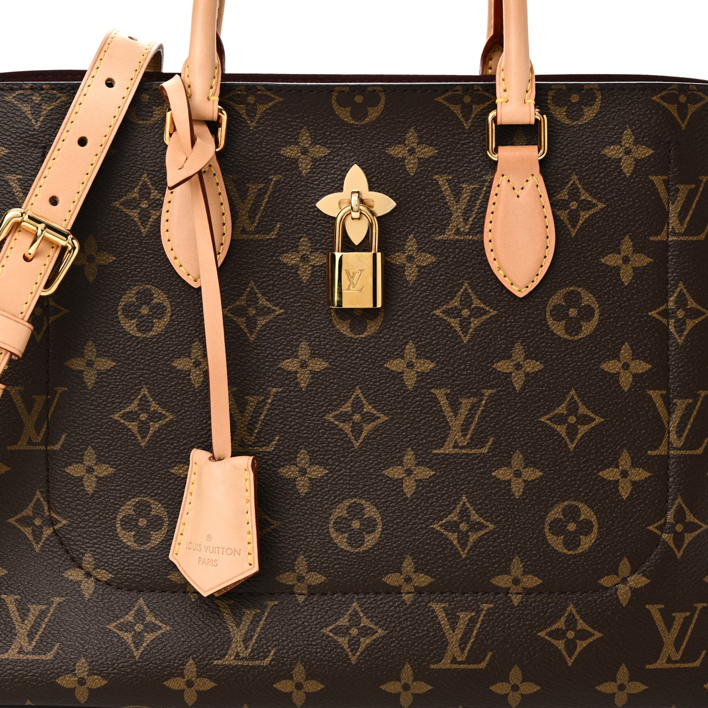 Monogram Flower Tote