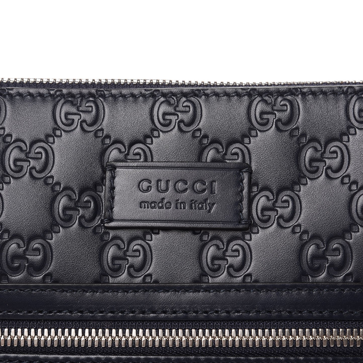 Guccissima Signature Small Messenger Bag Blue