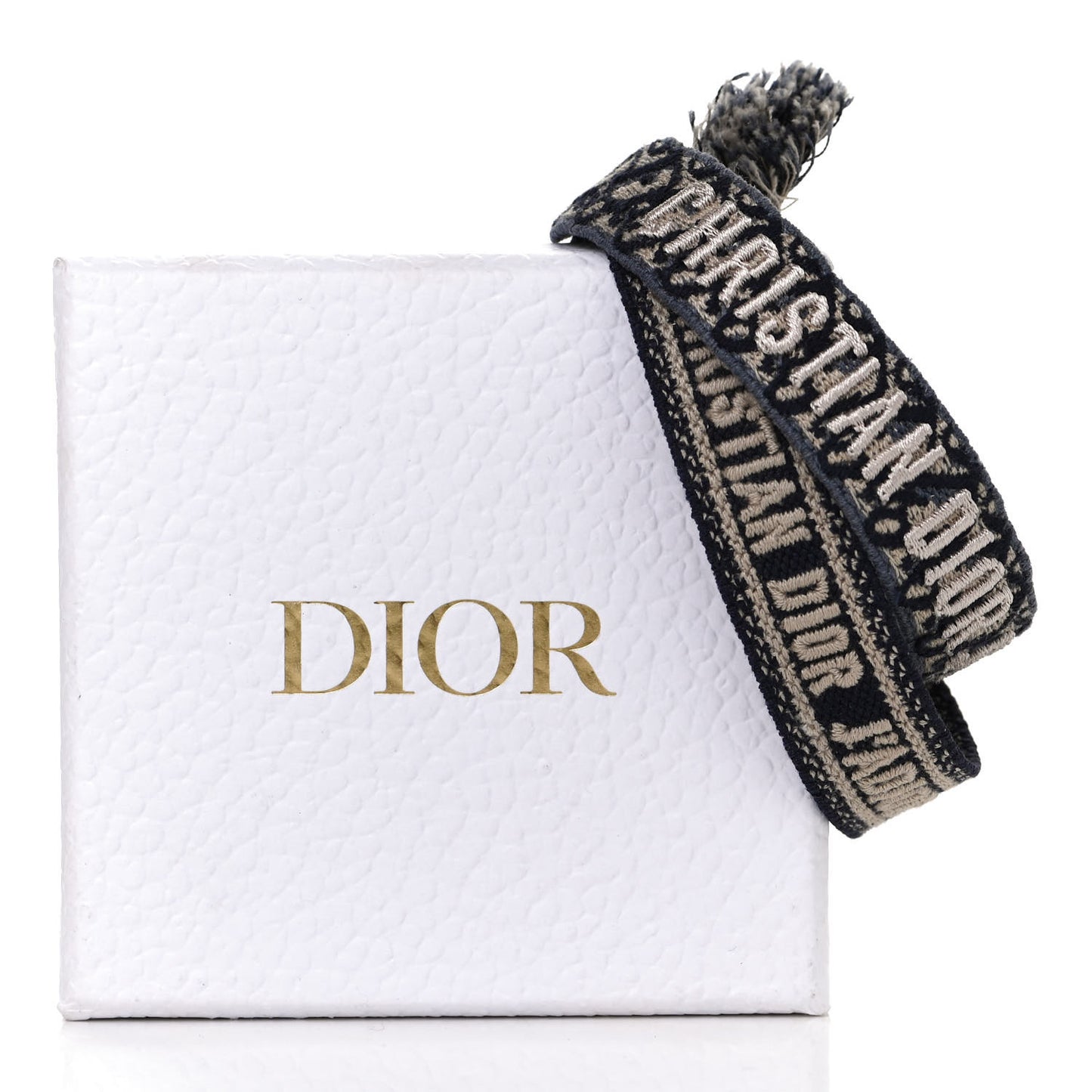 Woven Cotton J'Adior Friendship Bracelet Set Navy