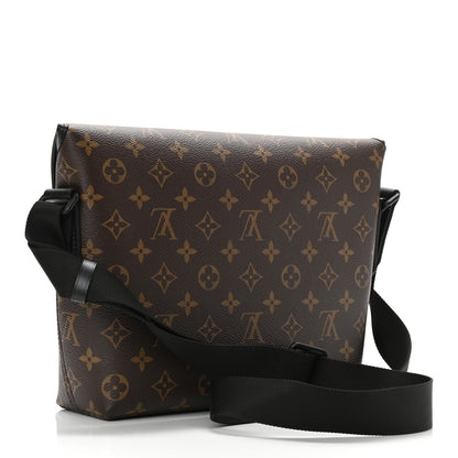 Louis Vuitton Monogram Macassar Magnetic Messenger 3 of 10