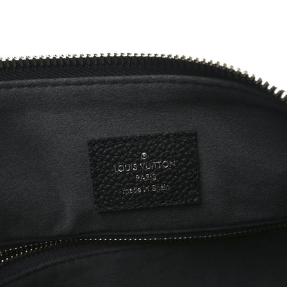Louis Vuitton Mahina Beaubourg Hobo MM Black 6 of 9