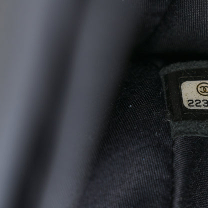 Chanel Denim Embroidered Medium Perfume Bottle Flap Light Blue 7 of 11