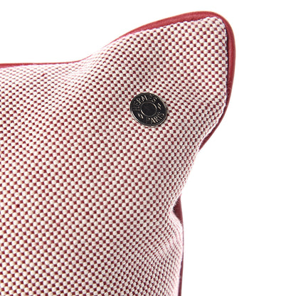 Hermes Cotton Silk Entrelacs Cushion Pillow 3 of 3