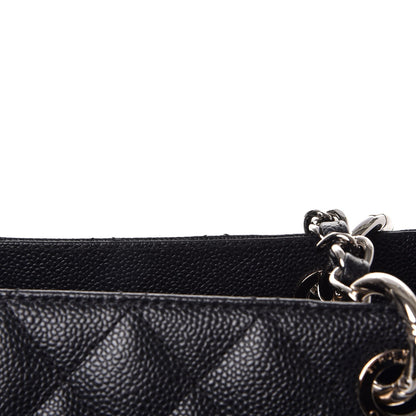 Chanel Caviar Quilted Grand Shopping Tote GST Black 11 of 12