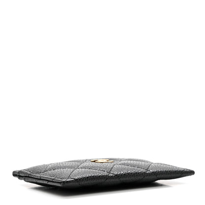 Chanel Caviar Quilted Card Holder Black 4 of 8