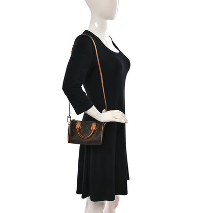 Louis Vuitton Monogram Nano Speedy Bandouliere 2 of 11