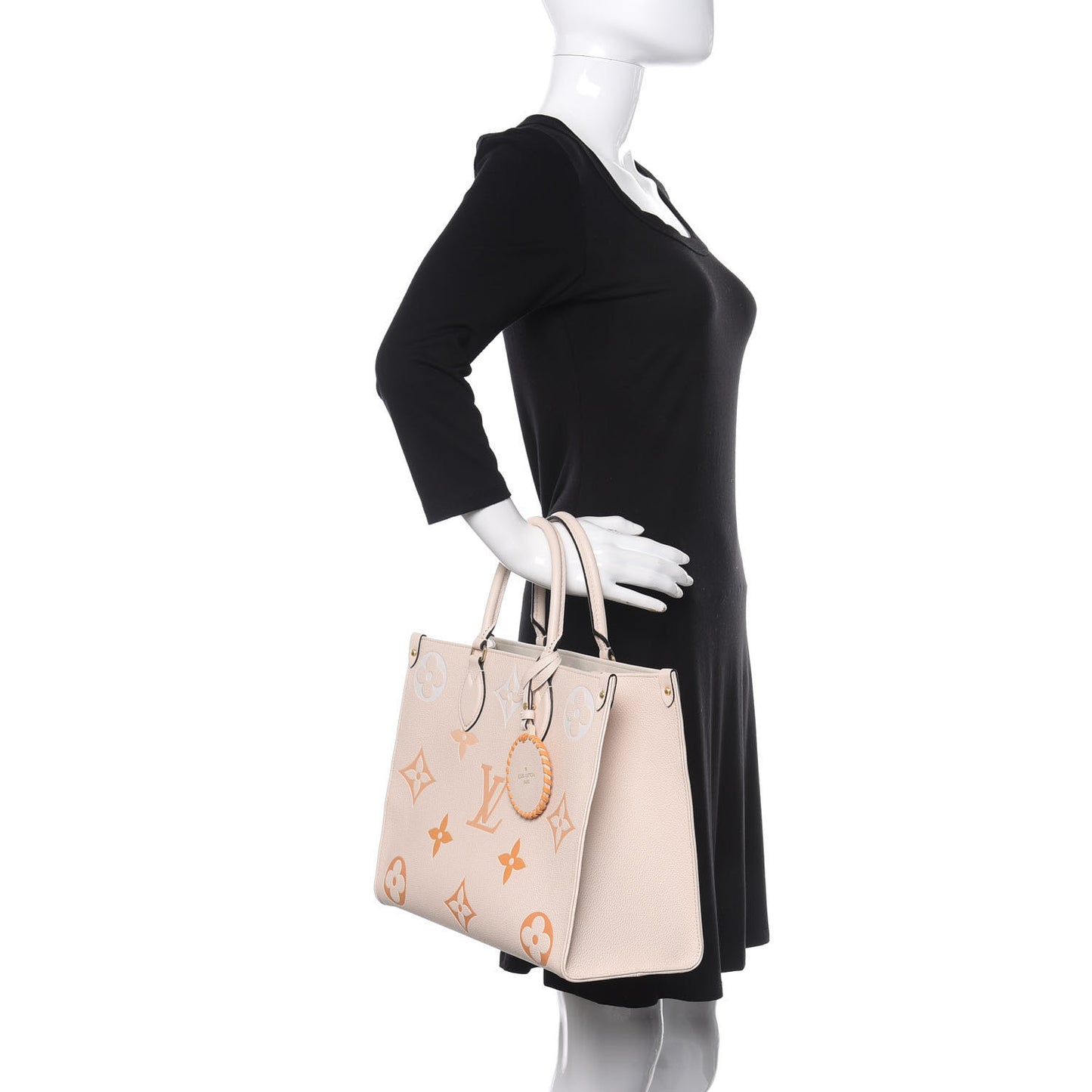 Empreinte Monogram Giant By The Pool Onthego MM Cream Saffron