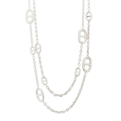 Hermes Sterling Silver Farandole Necklace 120 1 of 6