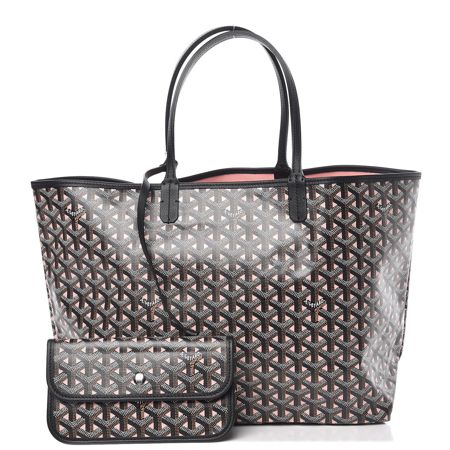 Goyardine Saint Louis Claire Voie PM Black Pink