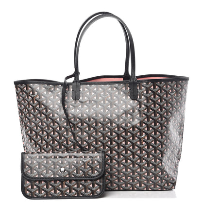 Goyard Goyardine Saint Louis Claire Voie PM Black Pink 1 of 11