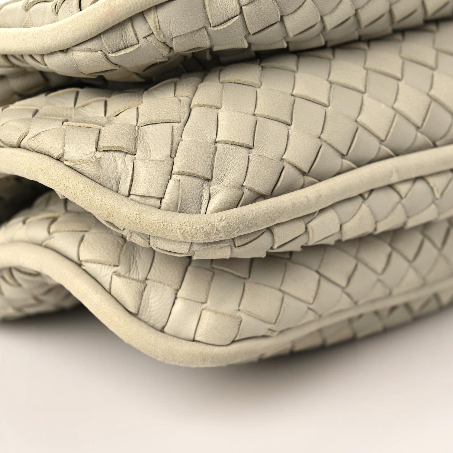 Bottega Veneta Nappa Intrecciato Duette Shoulder Bag Marmo 10 of 31