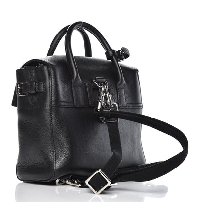 Mulberry Natural Leather Mini Cara Delevingne Convertible Satchel Black 3 of 9