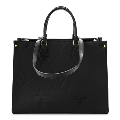Louis Vuitton Empreinte Monogram Giant Onthego MM Black 1 of 10