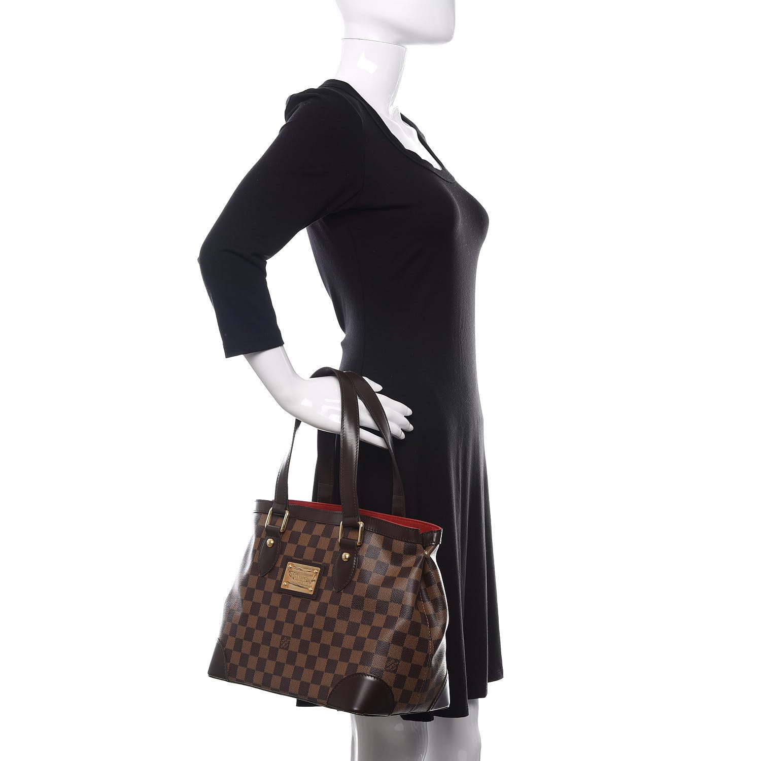 Louis Vuitton Damier Ebene Hampstead PM 2 of 9