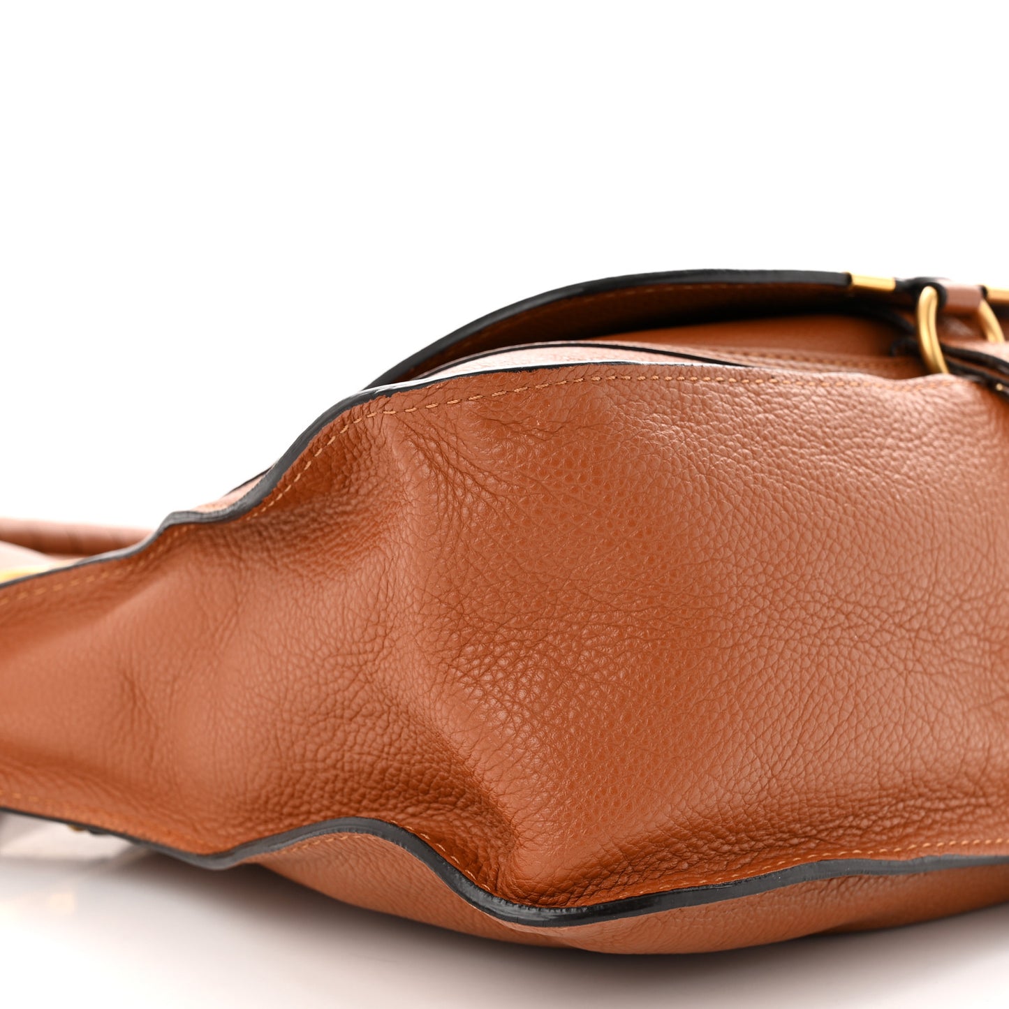 Calfskin Medium Marcie Satchel Tan
