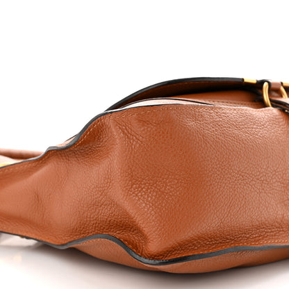 Chloe Calfskin Medium Marcie Satchel Tan 9 of 12