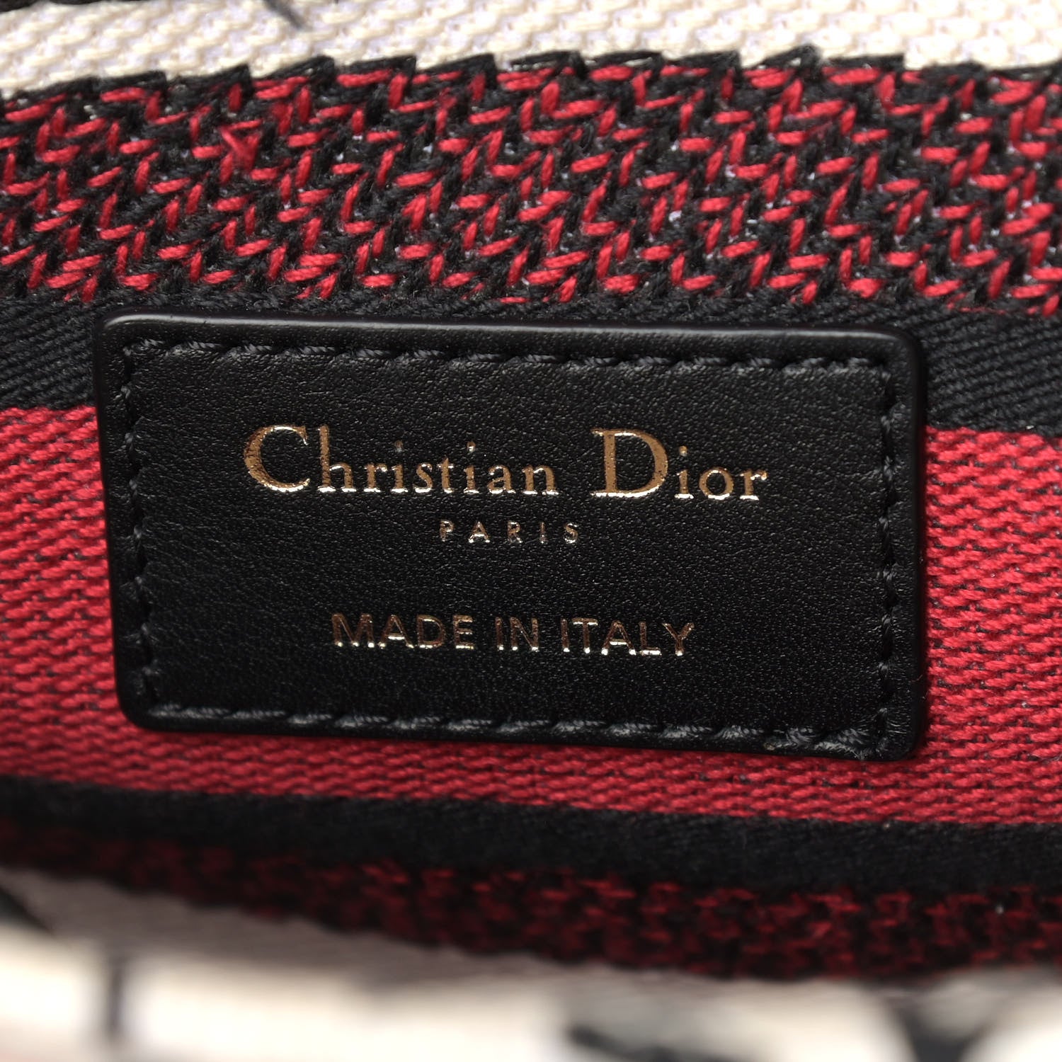 Christian Dior Canvas Medium DiorAmour Graffiti Lady D-Lite Latte 5 of 12