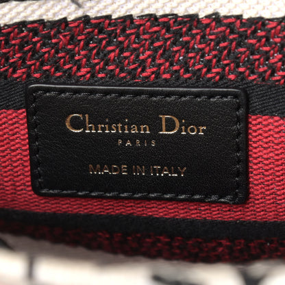 Christian Dior Canvas Medium DiorAmour Graffiti Lady D-Lite Latte 5 of 12