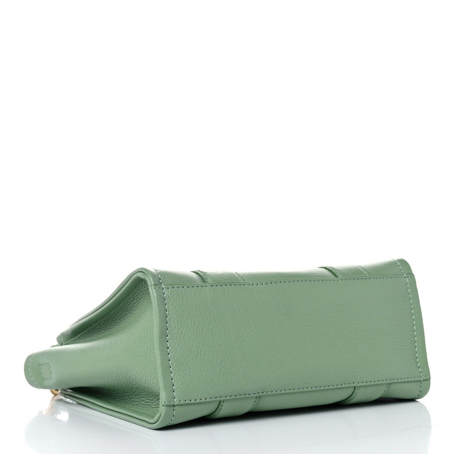 Marc Jacobs Grained Calfskin Small The Tote Bag Aspen Green 4 of 12