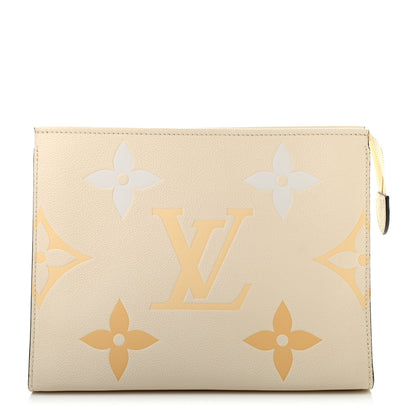 Louis Vuitton Empreinte Monogram Giant By The Pool Toiletry Pouch 26 Cream Saffron 2 of 12