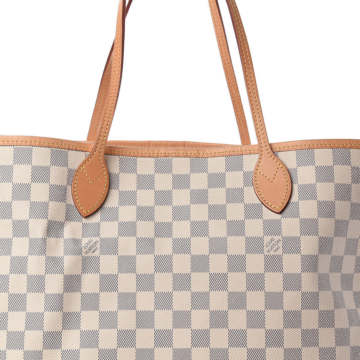 Louis Vuitton Damier Azur Neo Neverfull GM Rose Ballerine 7 of 9