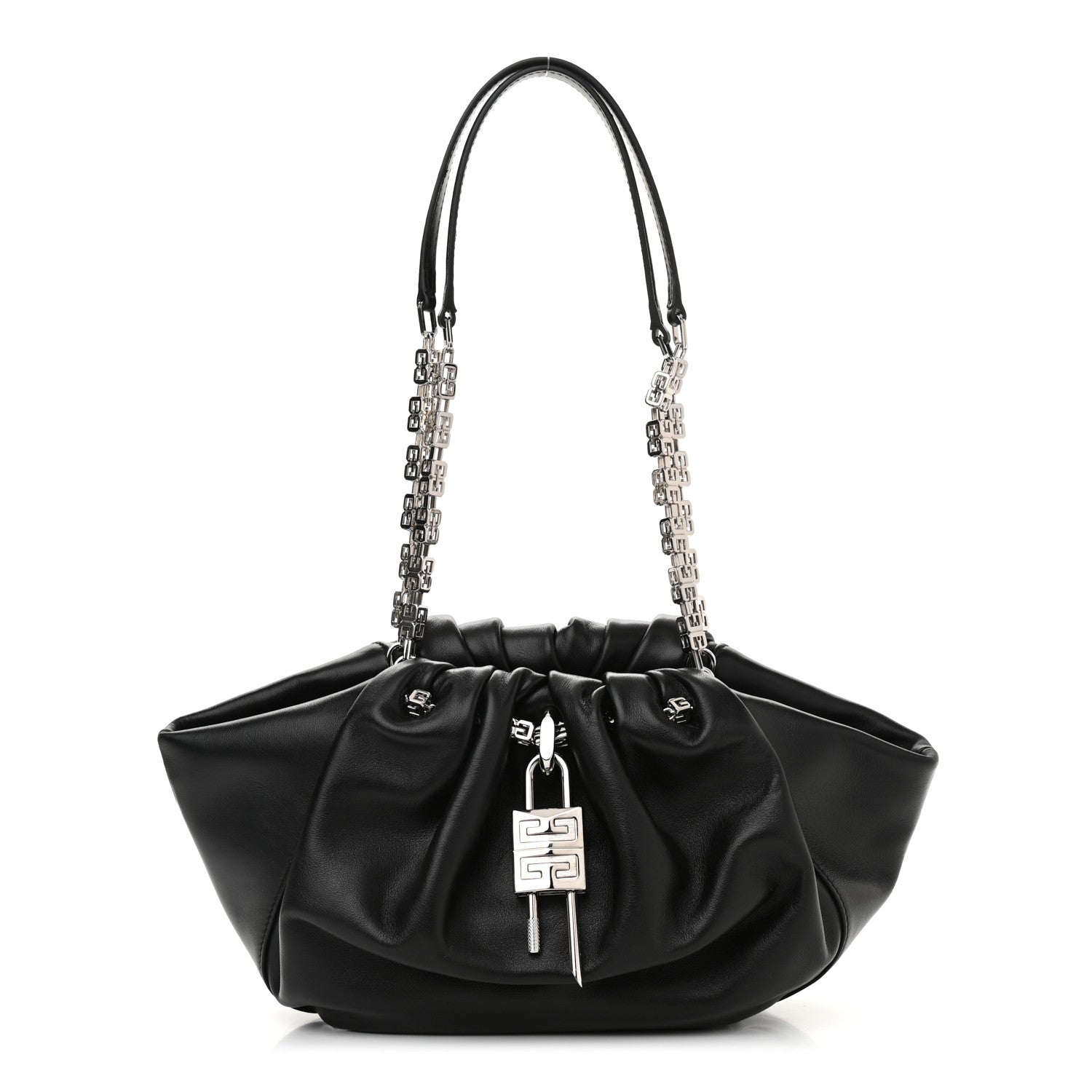 Givenchy Calfskin Kenny Shoulder Bag Black 1 of 10
