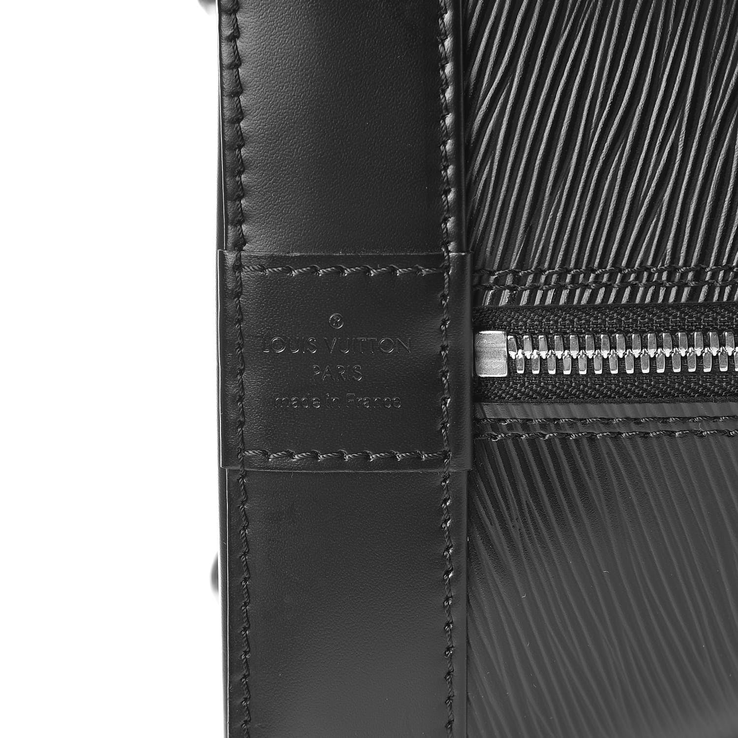 Louis Vuitton Epi Alma GM Black 6 of 14