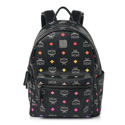 MCM Skyoptic Visetos Small Stark Backpack Spectrum Diamond Black 1 of 12