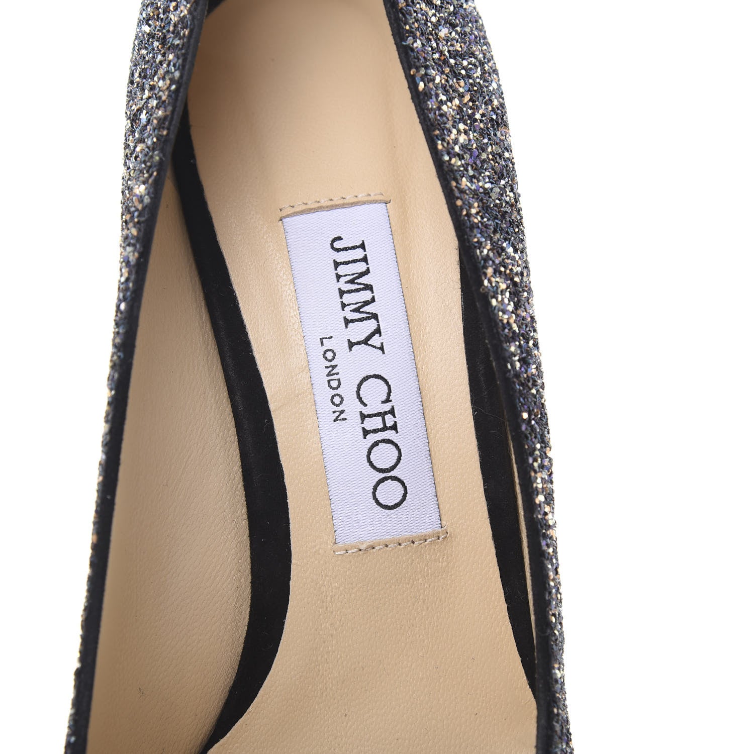 Jimmy Choo Coarse Glitter Romy 100 Pumps 38 Multicolor 7 of 8