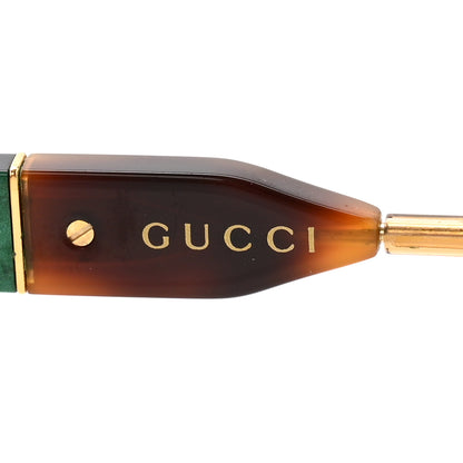 Gucci Squared Aviator GG Sunglasses GG0603S Tortoise 5 of 8