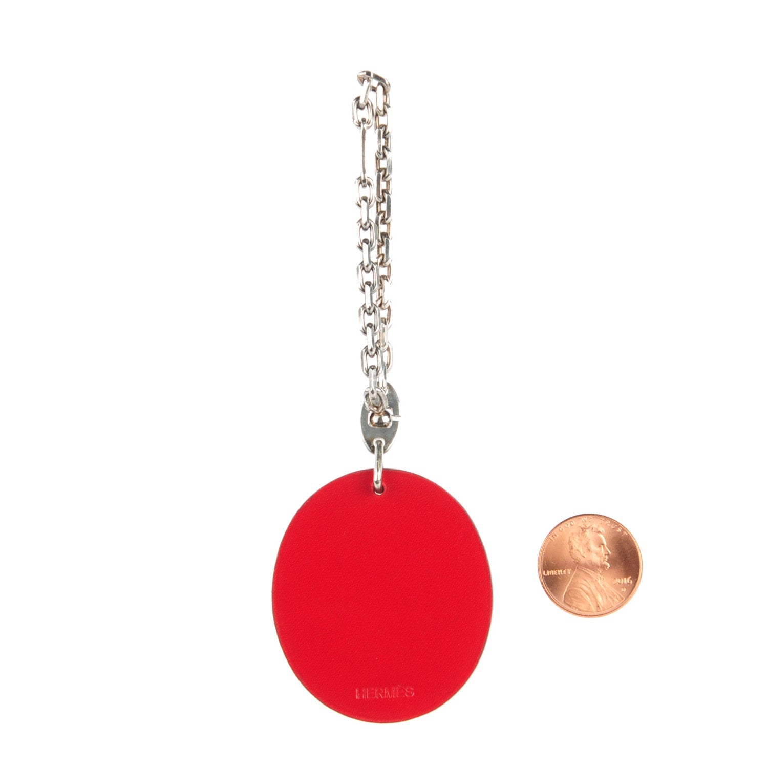 Hermes Box Lady Bug Key Chain Bag Charm 2 of 5