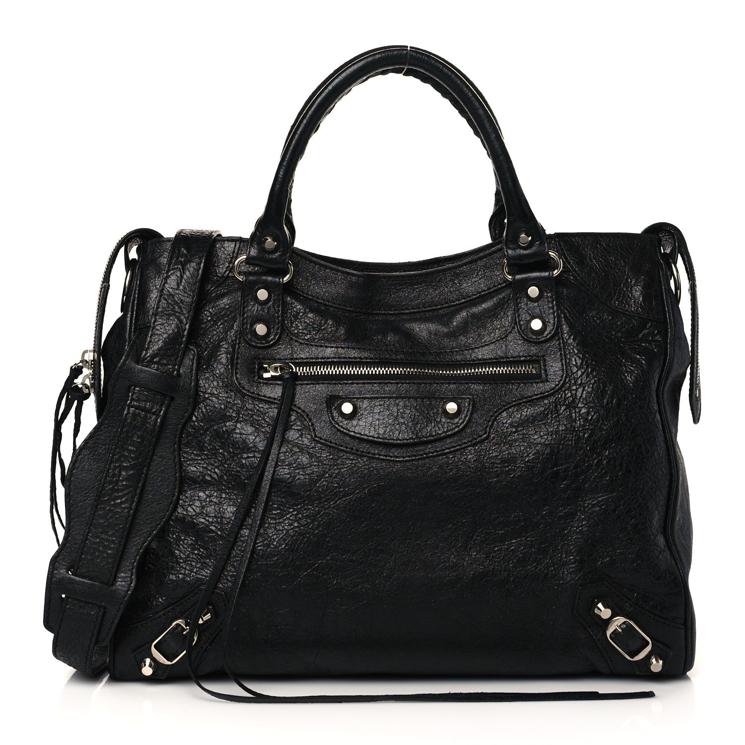 Balenciaga Agneau Classic Hardware Velo Black 1 of 9