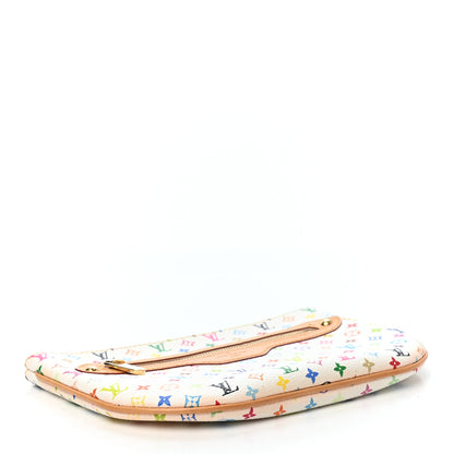 Louis Vuitton Monogram Multicolor Pochette Plate GM White 4 of 7