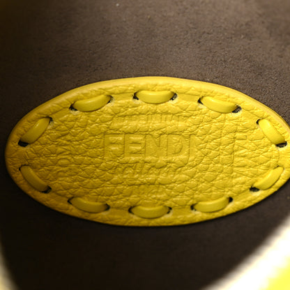 Fendi Cuoio Roma Sellerissima Nappa Sintetica Tape Stitch Mini Fendessence Shoulder Bag Pomelo 6 of 11