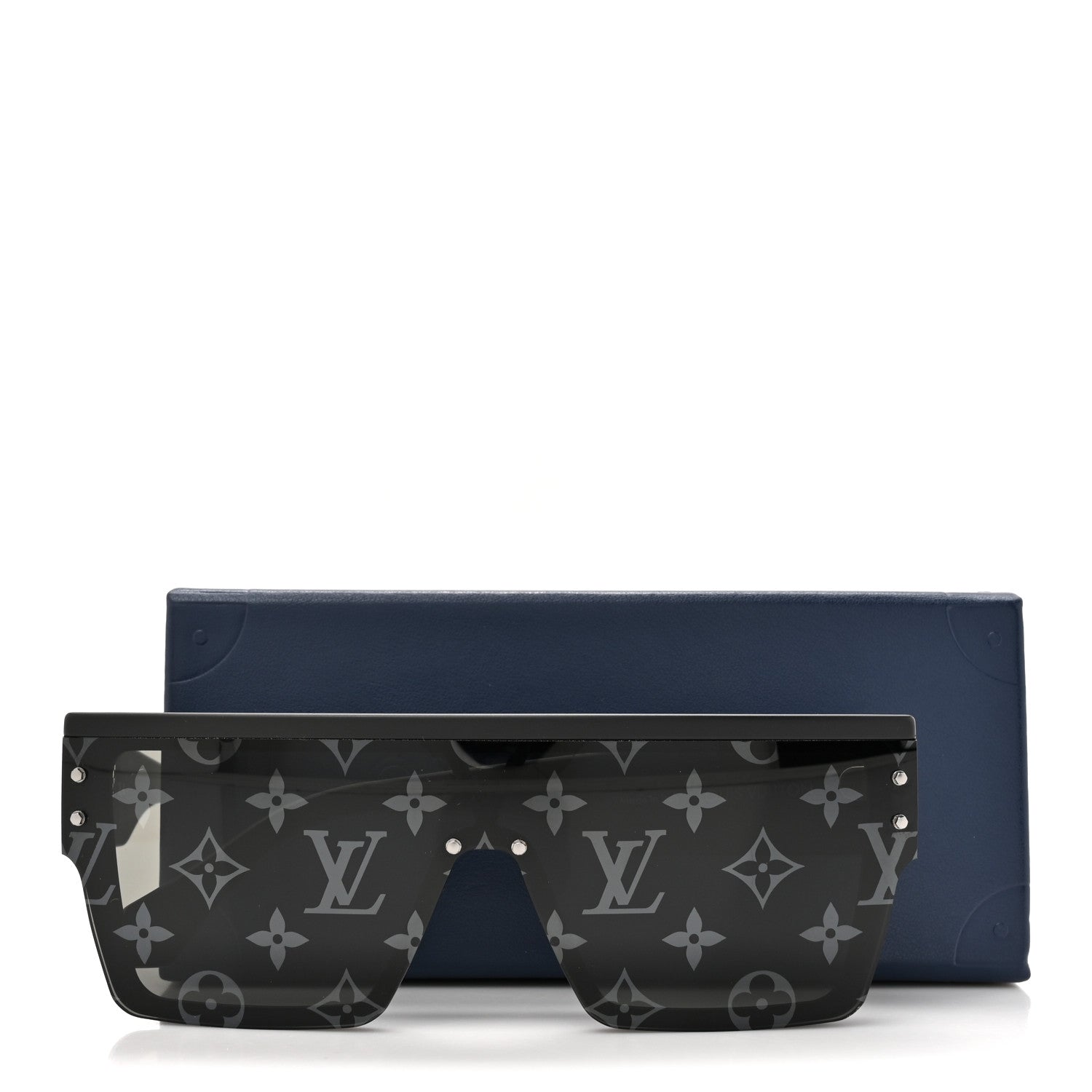 Louis Vuitton Acetate Monogram Waimea Z1583W Sunglasses Black 7 of 7