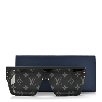 Louis Vuitton Acetate Monogram Waimea Z1583W Sunglasses Black 7 of 7