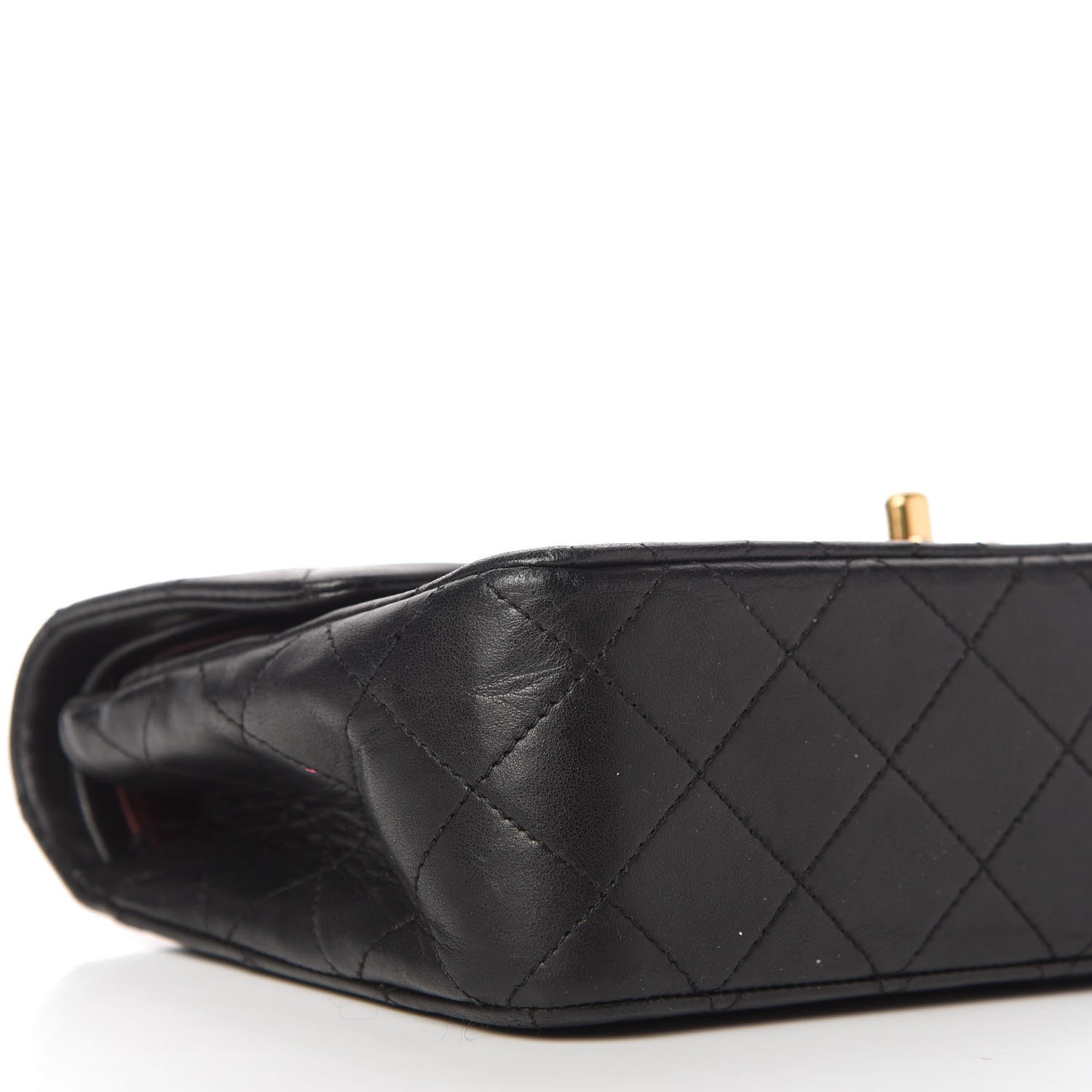 Chanel Lambskin Quilted Small Double Flap Black 6 of 11
