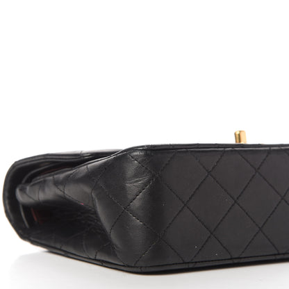 Chanel Lambskin Quilted Small Double Flap Black 6 of 11