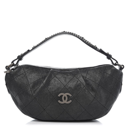 Chanel Caviar Large Outdoor Hobo Black 1 of 11