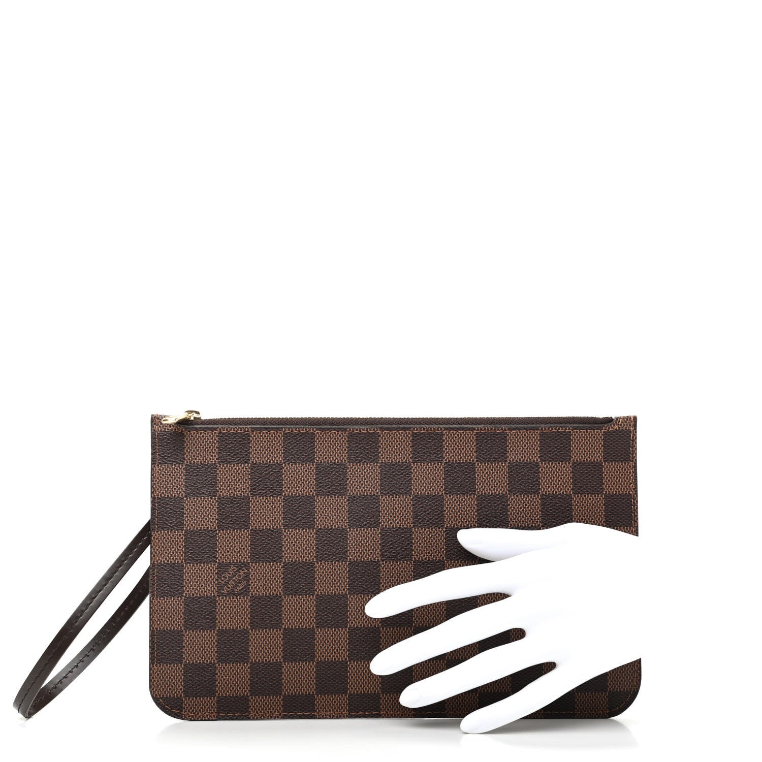 Louis Vuitton Damier Ebene Neverfull MM GM Pochette 2 of 7