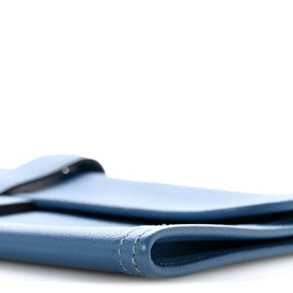 Hermes Evercolor Jige Elan 29 Clutch Blue Agate 10 of 11